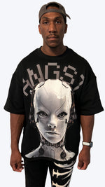 Load image into Gallery viewer, Angst Robot Sweatshirt (Black)
