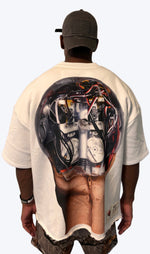 Load image into Gallery viewer, Angst Robot Sweatshirt (White)
