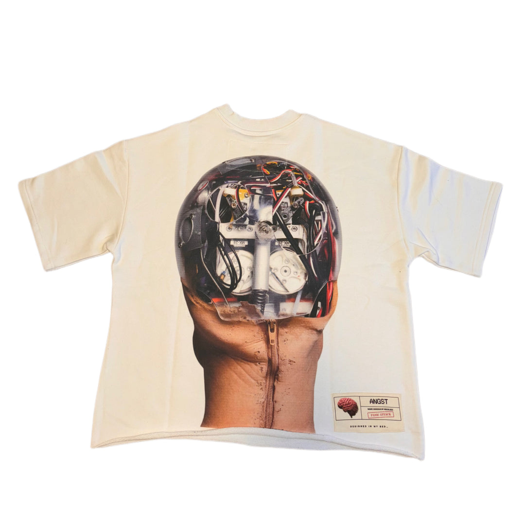 Angst Robot Sweatshirt (White)